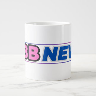 Café Gigante Taza grande de noticias de PBB