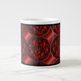 Café Gigante Taza Grande Personalizable de Leo