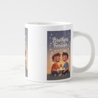 Café Gigante Taza Hermanos por Siempre – Regalo de Hermano, Her