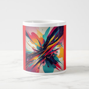 Café Gigante Taza Jumbo, 20oz (Explosión de Color-2)