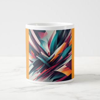 Café Gigante Taza Jumbo, 20oz (Explosión de Color-5)