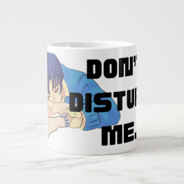 Café Gigante Taza Jumbo de Anime 'No Me Molestes'
