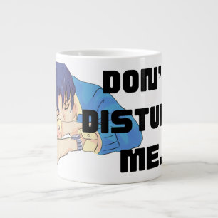Café Gigante Taza Jumbo de Anime 'No Me Molestes'