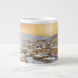 Café Gigante Taza Jumbo de Belén en la Nieve – Regalo de Tierra