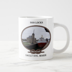 Café Gigante taza jumbo de cuerda Soo Locks