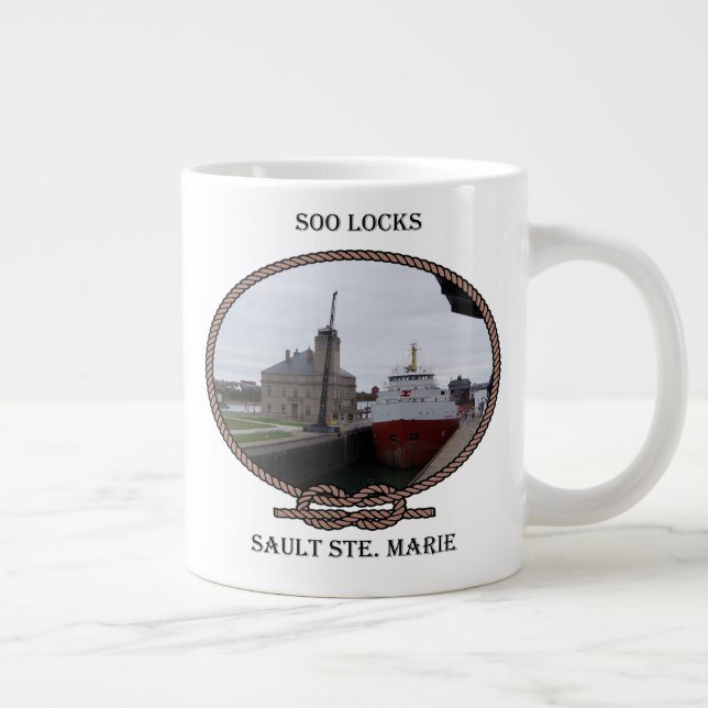 Café Gigante taza jumbo de cuerda Soo Locks (Derecha)
