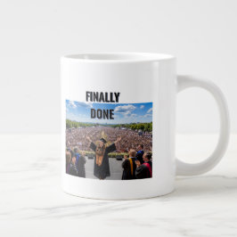 Café Gigante Taza Jumbo de Graduación Finalmente Terminado | pe