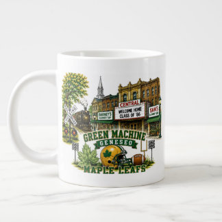 Café Gigante Taza Jumbo de la Clase de 86 de Geneseo
