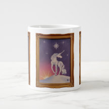 Taza Jumbo de Unicornio de Hielo