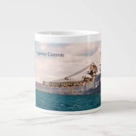 Café Gigante taza jumbo del cañón de Agawa