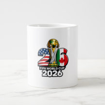 Taza Jumbo Elegante Copa Mundial de la FIFA 2026