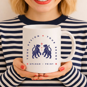 Café Gigante Taza Jumbo personalizada de 20oz Sube tu diseño