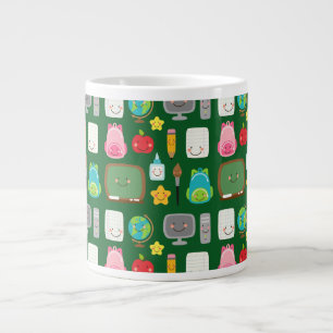 Café Gigante Taza Kawaii de suministros de clase de Regreso a l