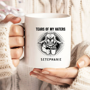 Café Gigante Taza Lágrimas De Mis Detractores, Taza Divertida D