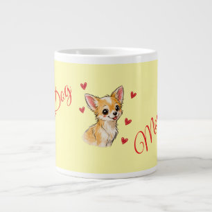 Café Gigante Taza Mejor Mamá Perro del Mundo – Cachorro de Gold