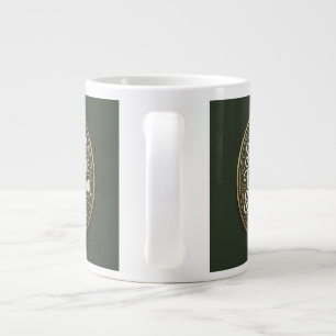 Café Gigante Taza Navideña Jumbo La Educadora Favorita de Santa