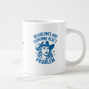 Café Gigante Taza para Gerente de Oficina Jubilado – Regalo Div