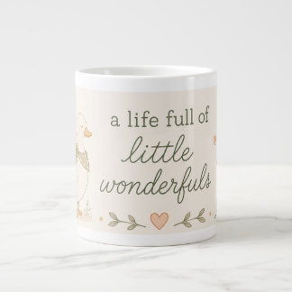Café Gigante Taza "Pequeños Maravillosos" de Pato Acogedor – Es