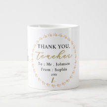Taza Personalizada con Nombre - Regalo de Agradeci