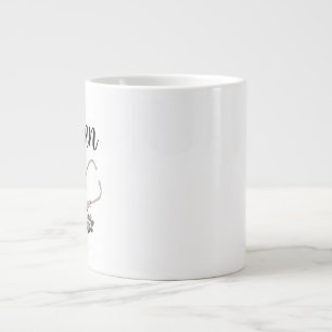 Café Gigante Taza Personalizada de Enfermera Veterinaria Vete