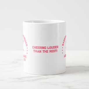 Café Gigante Taza personalizada para la pandilla de mamá de béi