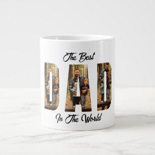 Café Gigante Taza personalizada para Papá Regalo de foto pers