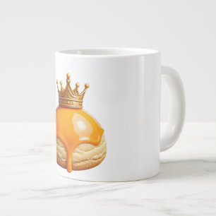 Café Gigante Taza Real Corona de Pastelería Regalo Divertido