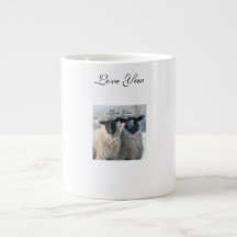Taza temática de amor para el Día de San Valentín,