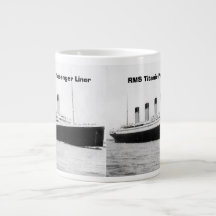 Taza titánica del jumbo del trazador de líneas de