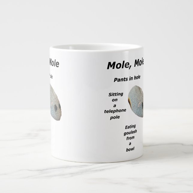 Café Gigante Topo, Taza de Topo (Frente)