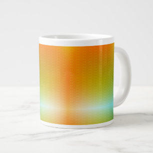 Café Gigante Una taza con un diseño de gradiente colorido