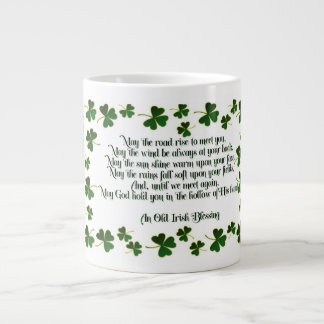Café Gigante Una taza irlandesa de la bendición