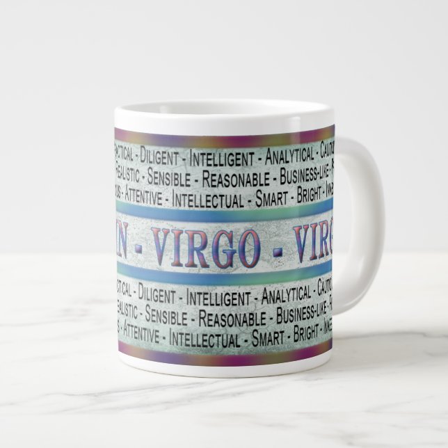CAFÉ GIGANTE VIRGEN DEL VIRGO - TAZA DE COFFEE/SOUP/JUMBO - (Derecha)