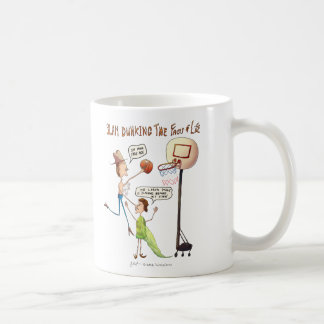 Café Golpe Dunking la taza de las realidades de la vida