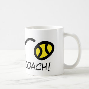 Café Gracias Entrenador! Taza de tenis