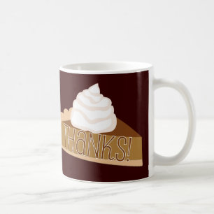 Café ¡Gracias! Taza del pastel de calabaza