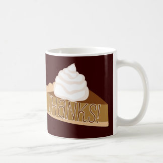 Café ¡Gracias! Taza del pastel de calabaza