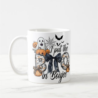 Café Graciosa taza de Halloween - 'Puse el BOO en Bouje
