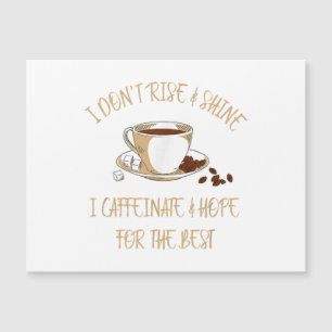 Café gracioso - No me levanto y resplanto café