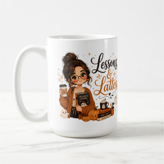 Café Gran taza de Halloween para maestros, divertida y