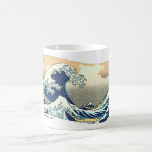 Café Gran taza de la onda