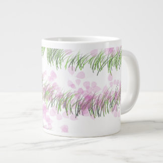 Café Grande Diseño verde especial de la taza de Zazzle