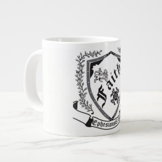 Café Grande El escudo de Shalom mega de la taza de la fe