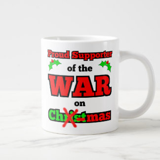 Café Grande "Guerra en taza enorme de Navidad del navidad"
