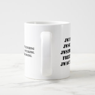 Café Grande La taza de los activistas de AAWA
