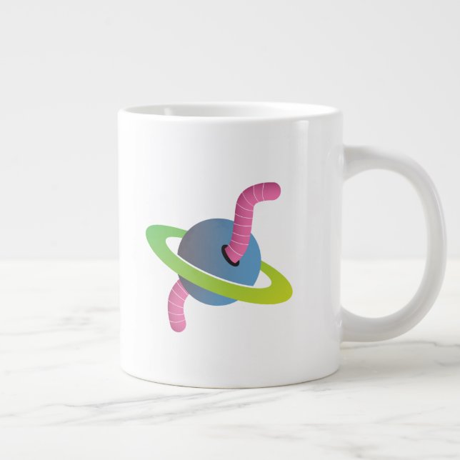 Café Grande La taza de Podworms (Derecha)