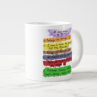 Café Grande Las sensaciones son taza de los mensajes