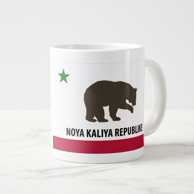 Café Grande Nueva taza de la república de California (Derecha)
