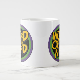 Café Grande Palabra de la taza del jumbo del empollón 20oz