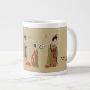 Café Grande Taza china de las princesas jumbo